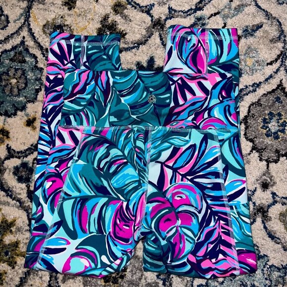 Lilly Pulitzer Weekender 21" High-Rise Crop Legging Size XS - Picture 7 of 7